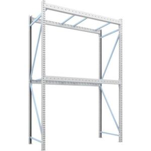 TRUSCO パレットラック2トン用2300X1000XH3500 2段 単体 ( 2D-35L23-10-2 ) トラスコ中山(株)｜orangetool