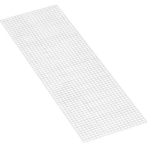 TRUSCO スチールラック M3・M5用樹脂製側網576X1810(外寸) 黒 ( MMJG-66...