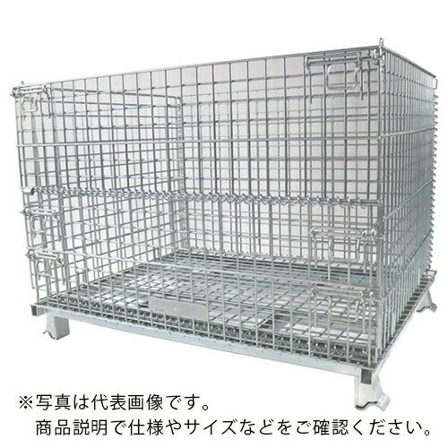 サンキン　メッシュパレット　コイルタイプ　１２００×１０００×９００ ( SC-4  )