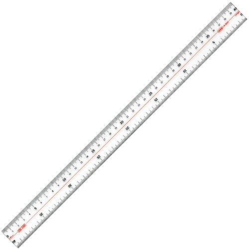 共栄プラスチック メタクリル両切直線定規 40cm ( A-3041 ) 共栄プラスチック(株)