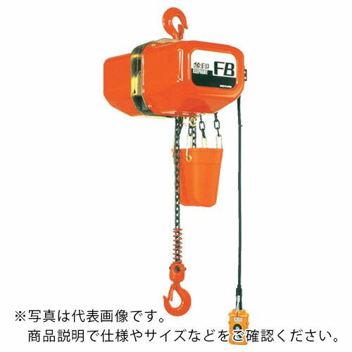 象印 FB型電気チェーンブロック1t(2速型)・6m (FB4-1  6m) ( F4-01060 ...