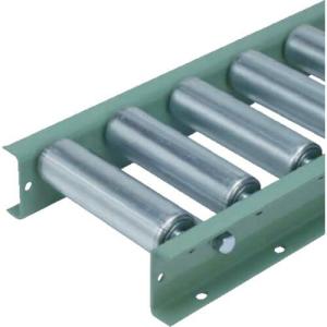 タイヨー φ57.2(2.3)スチールローラコンベヤ ピッチ75mm幅300mm ( E5723-300-75-3000 ) 太陽工業(株)｜orangetool