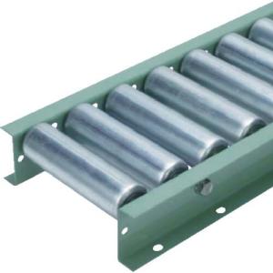 タイヨー φ57.2(2.1)スチールローラコンベヤ ピッチ75mm幅400mm ( S5721-400-75-2000 ) 太陽工業(株)｜orangetool