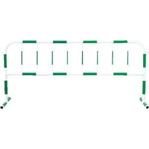 トーグ カラーパイプバリケード緑反射白 ( CB-3 ) トーグ安全工業(株)｜orangetool