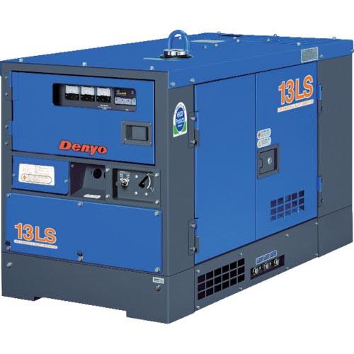 Denyo 防音型ディーゼルエンジン発電機 10.5/13kVA(50/60Hz) ( TLG-13...
