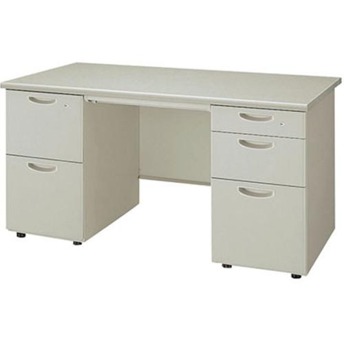 NAIKI 両袖デスク NELD型/ウォームホワイト/W1400×D700×H700 ( NELD1...