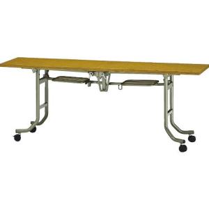 TRUSCO フライトテーブル 1800X450XH700 チーク ( FLT-1845 T ) トラスコ中山(株)｜orangetool