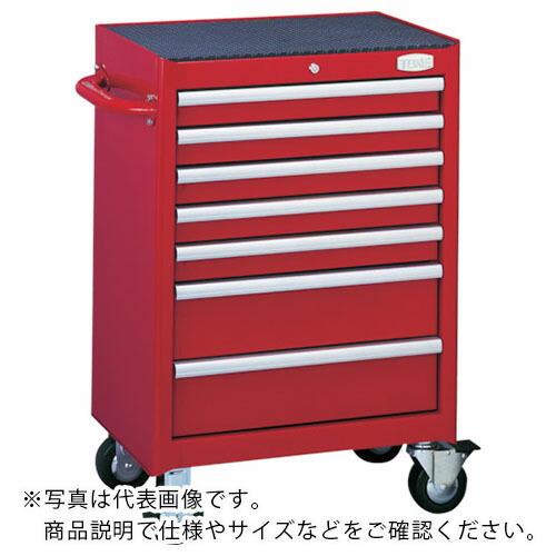 TONE スチール製ワゴン(キャビネットタイプ) ローラーキャビネット 最大積載量560kg ( W...