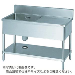 新品 [組立式] 業務用 水切り付 1槽シンク（流し台） W900xD450xH800mm 