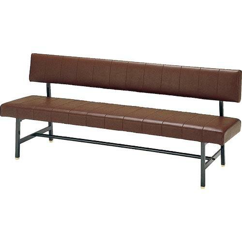 MIZUNO ロビーチェア 背付き ブラウン ブラウン ( MC-1218  BR ) (株)ミズノ