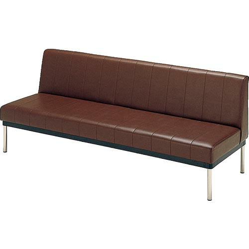 MIZUNO ロビーチェア 背付き ブラウン ブラウン ( MC-418BR ) (株)ミズノ