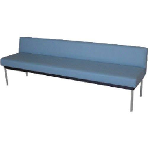 MIZUNO ロビーチェア 背付き 青 青 ( MC7A  B ) (株)ミズノ