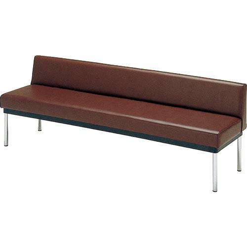 MIZUNO ロビーチェア 背付き ブラウン ブラウン ( MC7A  BR ) (株)ミズノ