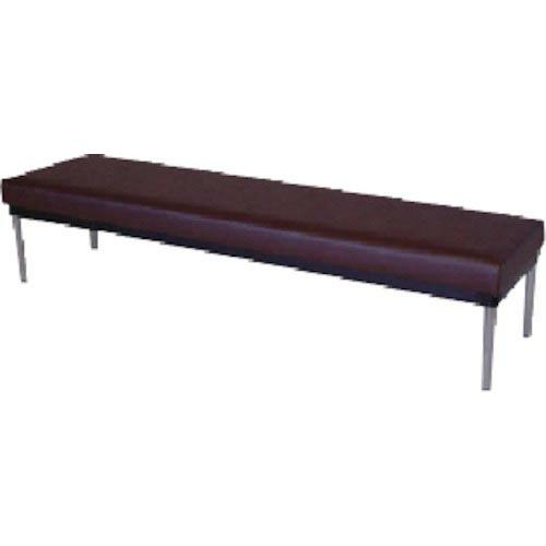 MIZUNO ロビーチェア 背無し ブラウン ブラウン ( MC-7B  BR ) (株)ミズノ