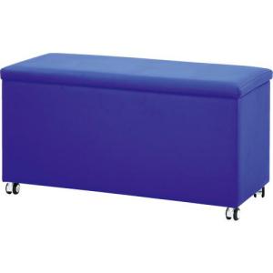 MIZUNO ベンチ 収納スツール 背なしタイプ ブルー ( MP-1BOX-BL ) (株)ミズノ (メーカー取寄)｜orangetool