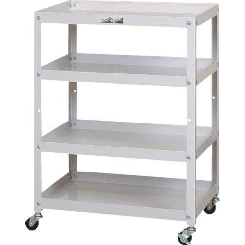 ヤマテック コンビニワゴン オープン4段タイプ(高さ810)W600×D400 ( WC-4-P )...