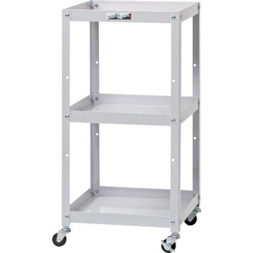 ヤマテック コンビニワゴン オープン3段タイプ(高さ810)W400×D400 ( WCL-3-P ...