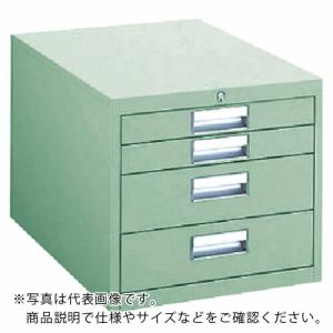 TRUSCO 作業台用キャビネット 4段 グリーン ( D-4Z ) トラスコ中山(株)｜orangetool