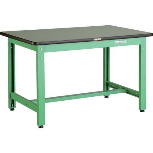 TRUSCO 中荷重作業台(800kg)GW型 900X450XH740 ヤンググリーン色 ( GW...