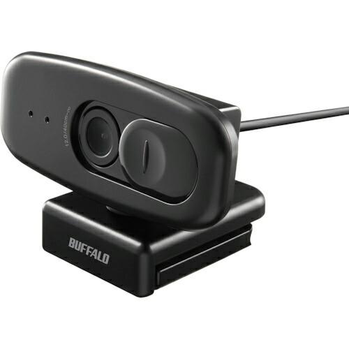BAFFALO 200万画素WEBカメラ 1080P FullHD マイク内蔵 ブラック ( BSW...