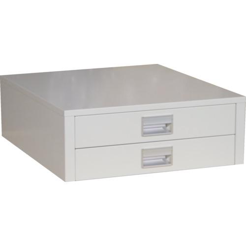 TRUSCO UDC型作業台用引出し 薄型2段 ホワイト色 ( UDC-002W ) トラスコ中山(...