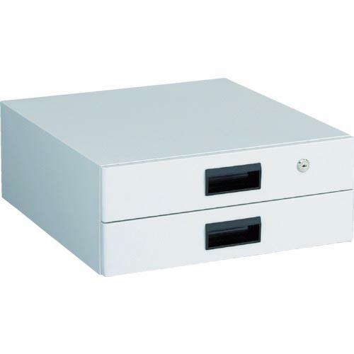 TRUSCO UDK型作業台用引出し 薄型2段 ホワイト色 ( UDK-002 W ) トラスコ中山...