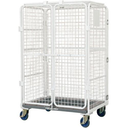 ワコーパレット カゴ車(鋼製) セキュリティーカーゴ 幅1100mm ( SCC-1180 )