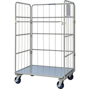 ワコーパレット 床板スチール製カゴ車 1100x800x1700 ( WK6-11 )｜orangetool