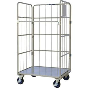 ワコーパレット 床板スチール製カゴ車 950x800x1700 ( WK6-95 )｜orangetool