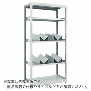 TRUSCO スチールラック M2型軽中量棚 1460X450XH1800 缶受X4付 ( M2-6545-KU4 )｜orangetool