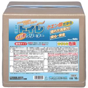 ペンギン トイレ用洗剤・除菌剤詰替用 クエン酸トイレクリーナー 18L ( 6462 ) ペンギンワックス(株)｜orangetool