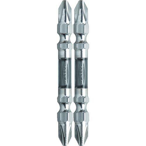 アネックス ドライバービット(トーションタイプ) 龍靭ビット マグネットなし 両頭+2×65mm (...