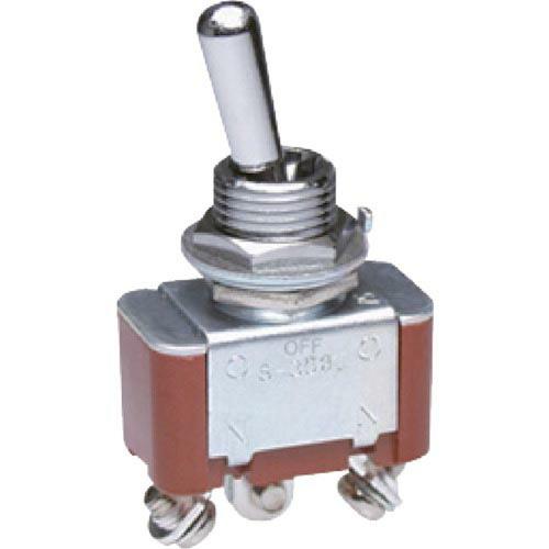 NKKスイッチズ トグルスイッチ ねじ端子 単極ON-OFF-ON ( S-303T ) NKKスイ...