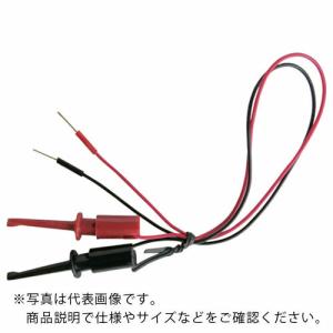 テイシン ジャンバーテストリード 25cm チェックピン⇔ICクリップS 2本入 ( TLA-51 ) テイシン電機(株)｜orangetool