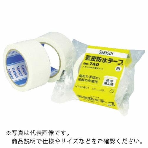 積水 気密防水テープNo.740 75x20 白 ( N740W02 ) 積水化学工業(株)