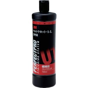 3M コンパウンド ウルトラカット・1ーL  750ml ( 5958 ) スリーエム ジャパン(株)オート・アフターマーケット製品事業部｜orangetool