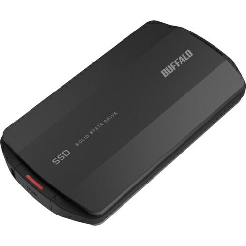 BAFFALO PC対応 USB3.2(Gen2)対応 高速モデル TypeA-C対応 2TB ( ...