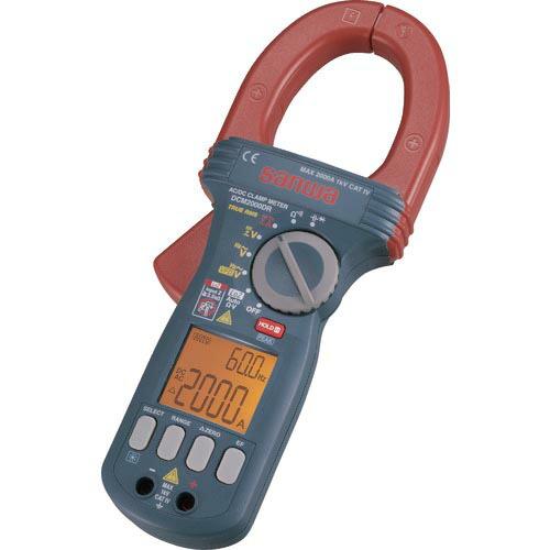 SANWA DC/AC両用デジタルクランプメータ ( DCM2000DR ) 三和電気計器(株)