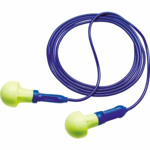 3M E-A-R[[TM上]] プッシュインス 耳栓 ミニ  ひも付き ( 318-1001 ) スリーエム ジャパン(株)安全衛生製品事業部｜orangetool