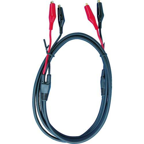 テイシン 電機 同軸テストリード1.5m シールドクリップM(金メッキ)両端付 ( CCA-105 ...