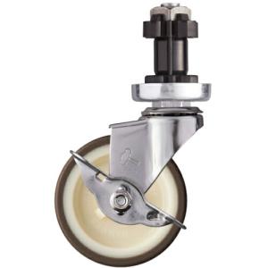 ハンマー SUS パイプ外径38mm用差込 SP付 ウレタン車 75mm ( 315-2EN-UR75 ) ハンマーキャスター(株) (メーカー取寄)｜orangetool
