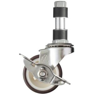 ハンマー SUS パイプ差込 SP付 ウレタン車 50mm ( 315-3EX-UR50 ) ハンマーキャスター(株) (メーカー取寄)｜orangetool