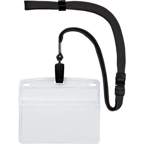 OP 吊下げ名札 特大サイズ 10枚 黒 ( NL-21-BK ) オープン工業(株)