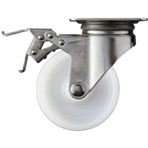 ハンマー トータルロック SUS 自在 SP付 ナイロン車 100mm ( 315S-N100 TL ) ハンマーキャスター(株) (メーカー取寄)｜orangetool