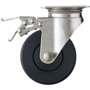 ハンマー トータルロック SUS 自在 SP付 MCナイロン車 125mm ( 315S-MCB125 TL ) ハンマーキャスター(株) (メーカー取寄)｜orangetool