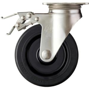 ハンマー トータルロック SUS 自在 SP付 ゴム車 150mm ( 315S-RU150 TL ) ハンマーキャスター(株) (メーカー取寄)｜orangetool