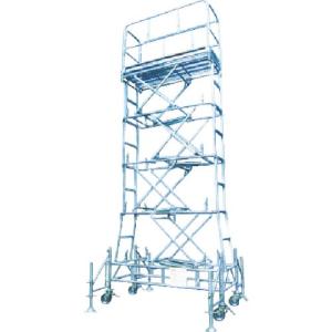 ハセガワ 折り畳み式高所作業台 のびーる TSE型 4.30m ( TSE-4300S ) 長谷川工業(株)｜orangetool