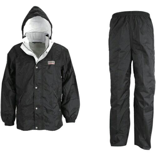 カジメイク エントラントレインスーツ2 ブラック L ( 7250-91-L ) (株)カジメイク