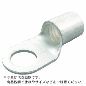 ニチフ 裸圧着端子 R形(50P) より線96.3~117.2 外寸28.5mm スタッド径8.4mm ( R 100-8 )｜orangetool
