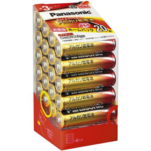 Panasonic アルカリ乾電池単三20本 ( LR6XJ/20SH )